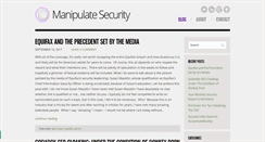Desktop Screenshot of manipulatesecurity.com